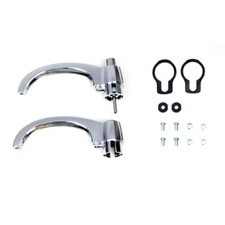 Exterior Door Handle With Installation Hardware Pair Chevrolet C10 1960-1966 Exterior Door Handle With Installation Hardware Pair Chevrolet C10 1960-1966