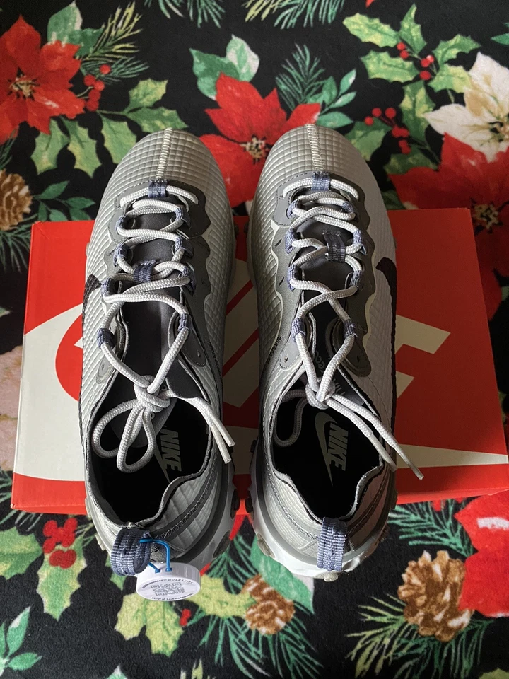 Size 9.5 - STEAL DS Nike React Element 55 Quilted Grid 2019 Og All - Image 3 of 4