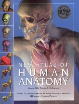 The New Atlas of Human Anatomy with CDROM - Hardcover - VERY GOOD