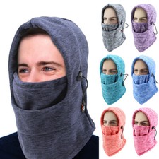 Winter Windproof Thermal Mask Fleece Neck Warmer Balaclava Skiing Full Face Mask