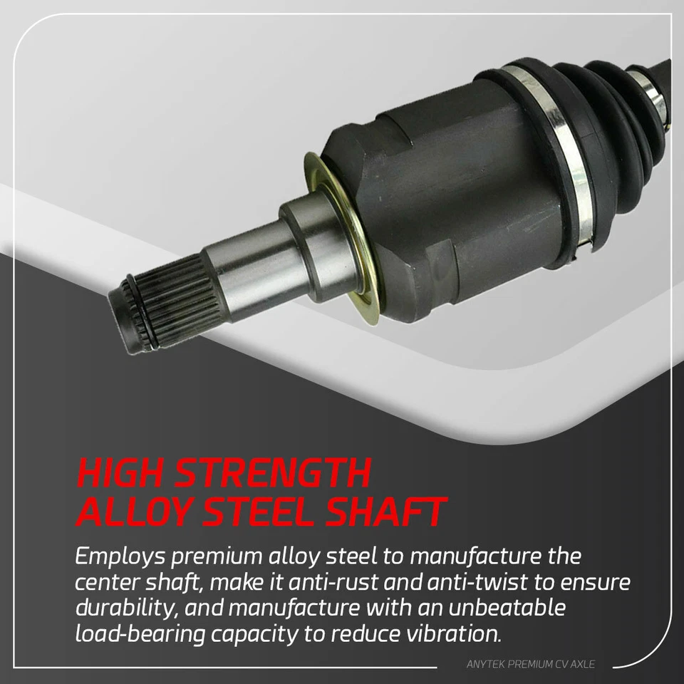 Par de ejes delanteros CV para Toyota Tacoma 4Runner FJ Cruiser GX460 2005-2023 4x4 AWD Foto 4 de 4