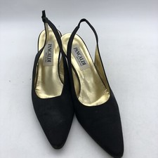PANCALDI women's Shoes made in ITALY Black 9 AA US Heels Vintage.