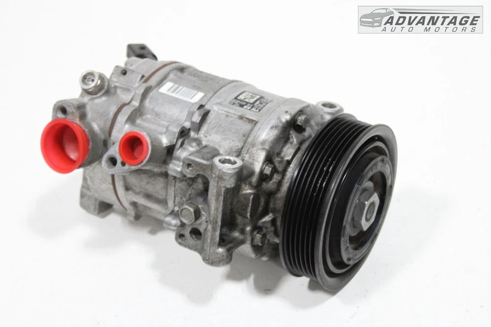 2018-2020 AUDI A5 F5 2.0L A/C AC COMPRESSOR DE AR CONDICIONADO E EMBREAGEM FABRICANTE DE EQUIPAMENTO ORIGINAL - Imagem 2 de 4