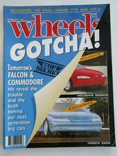Wheels Car Magazine Sep 91- FALCON & COMMODORE - FORDS DE22 - BUY IT NOW