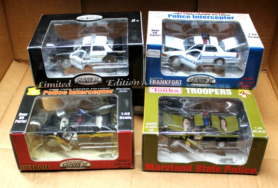 2000/2001 FORD CROWN VIC. INTERCEPTOR Police Cars - 1:43 - GEARBOX - 4 choices - Image 2 of 4