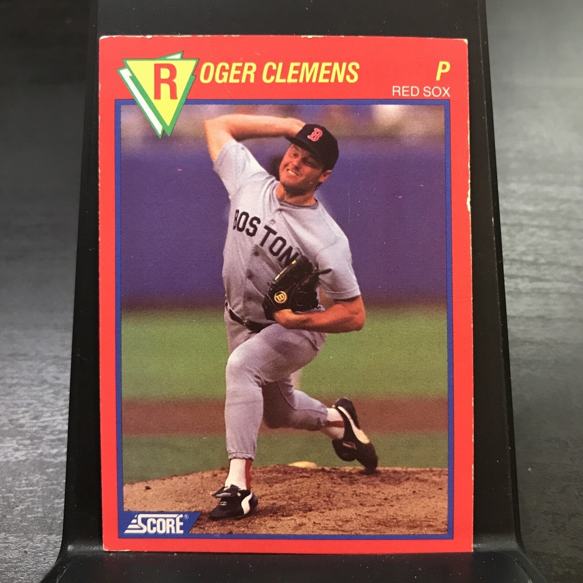 1989 Score Superstar #90 Roger Clemens Boston Red Sox Baseball