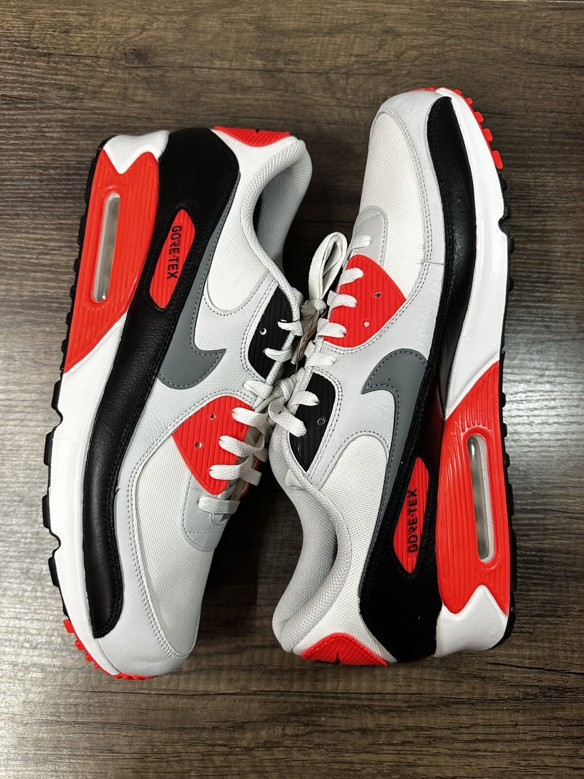 Nike Air Max 90 GoreTex Infrared FD5810-101 Men Size 14