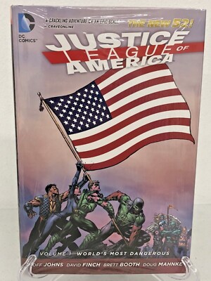 Justice League America Vol 1 World's Most Dangerous DC Comics HC New Sealed