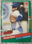 1991 NOLAN Ryan #300 ERROR BC-15 Texas Rangers DONRUSS Baseball card NO DOT RARE