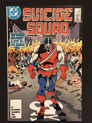 Suicide Squad #4 1st Appearance William Hell, The White Dragon 1987 DC Comics