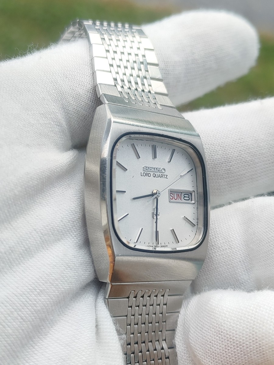 Vintage Seiko 7853-5000 LORD QUARTZ (1970s) Men Watch ! All Part