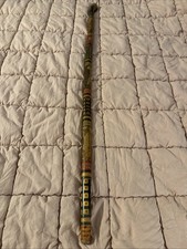 Vtg Handcarved Handpainted Walking Cane From Mexico