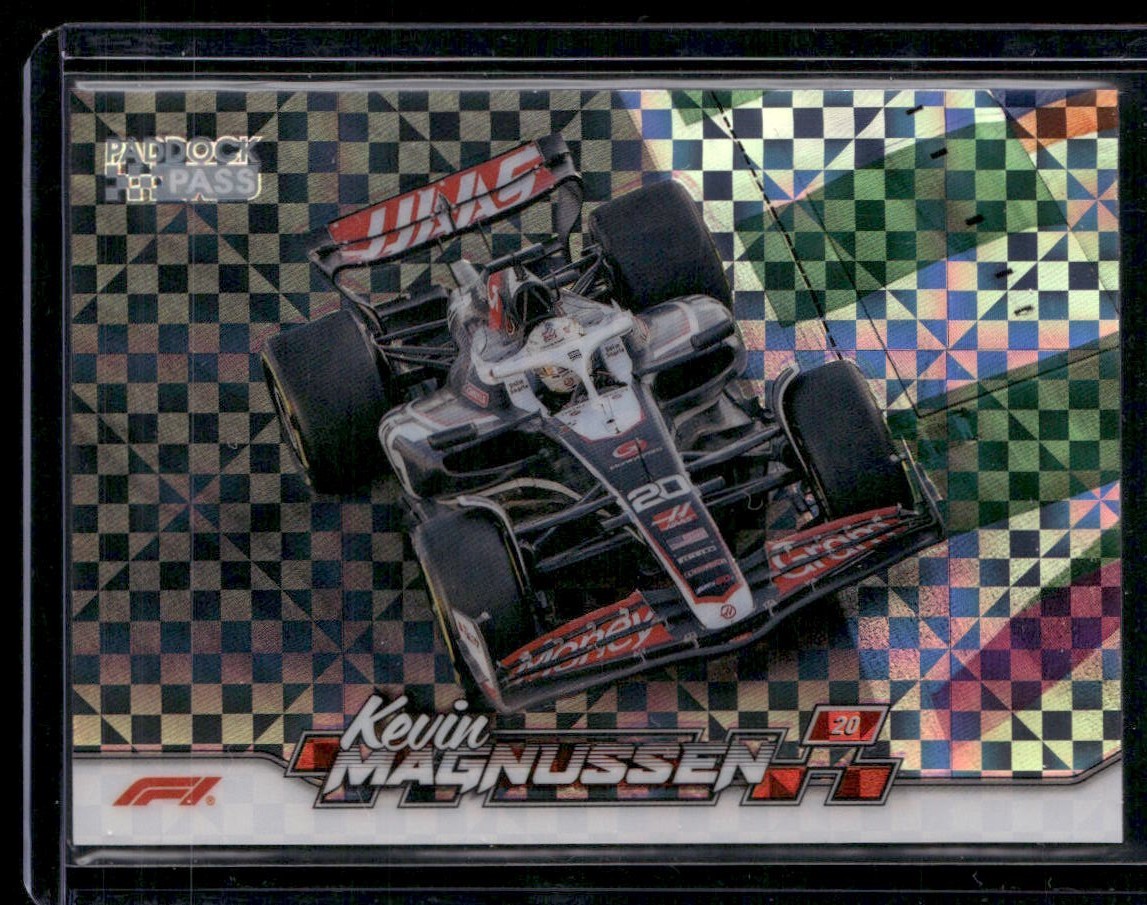 2024 Topps Paddock Pass Formula 1 #46 Kevin Magnussen Chrome X-Fractor