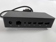 Microsoft Surface Dock 1661 Docking Station Black Mini DP USB 3.0 LAN Ethernet