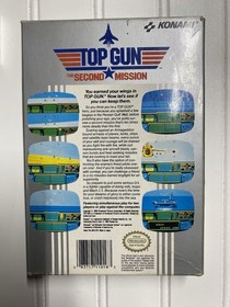 Videojuego Top Gun Second Mission NES de colecci&oacute;n completo en caja