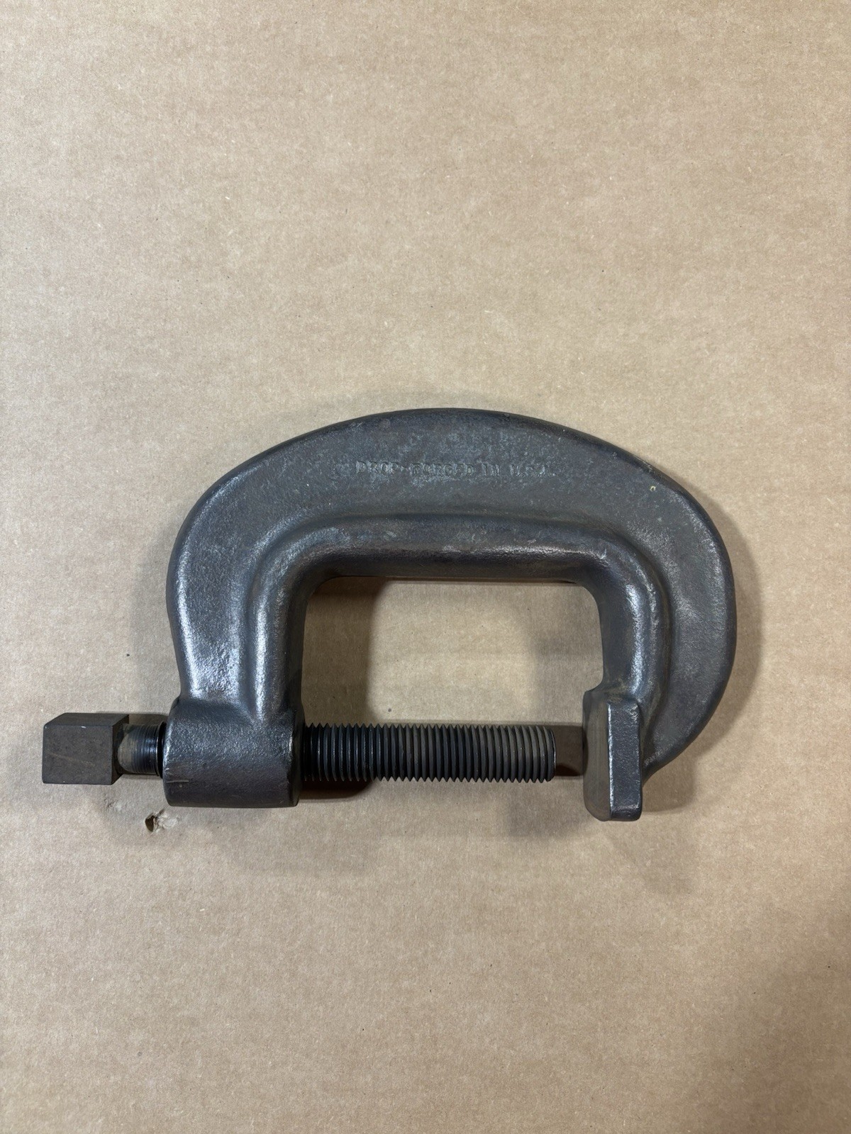 HEAVY SERVICE CLAMP. USA. VULCAN. DROP FORGED. VINTAGE.