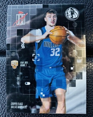 2025-26 Topps Signature Class Cooper Flagg After Image RC Insert AF-1 Mavericks