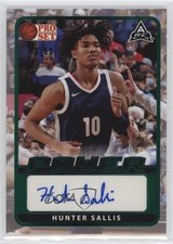 2021-22 Leaf Pro Set Power Base Green Spectrum Foil 3/50 Hunter Sallis Auto 0r2f