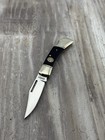 Marbles Lockback Folding Knife 2.5" D2 Tool Steel Blade Black Micarta Handle — photo 1