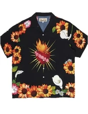 NWT Pleasures Verona Beach Leonardo DiCaprio Sacred Heart Romeo and Juliet Shirt