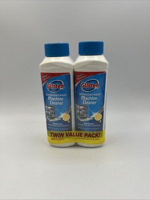 (2-Pk) Glisten DISHWASHER MAGIC Machine Cleaner Limescale Rust with Lemon Scent