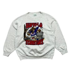 NFL BUFFALO BILLS TERRITORY football ash sweatshirt QT6302
