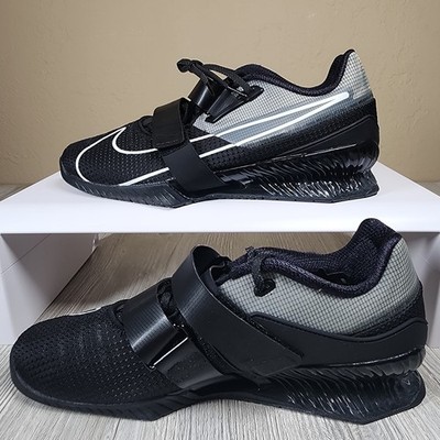 Nike Romaleos 4 Weightlifting Shoes Black/Gray Mens Size 11.5 New