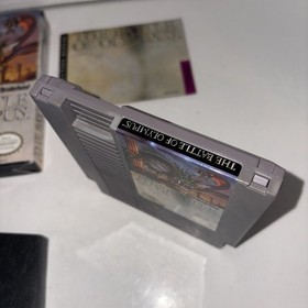 Battle of Olympus NES Game Complete CIB Box Manual Tested Authentic