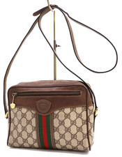 Borsa a tracolla Gucci Vintage Ophidia borsetta sherry marrone classica rara autentica