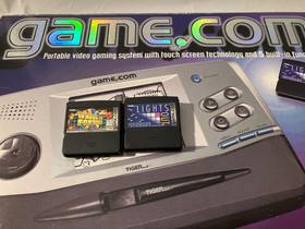 Tiger Game.com Console Handheld Working Condition with two games