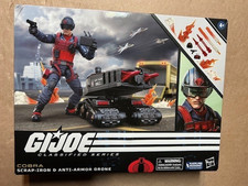 Gi Joe Classified Figure  74 Scrap-Iron & Anti-Armor Drone