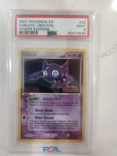 2007 POKEMON EX POWER KEEPERS #22 SABLEYE-REVERSE FOIL PSA 9 on eBay