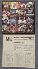 Tamiya Katalog 1986 mit Preisliste sehr sch&ouml;n