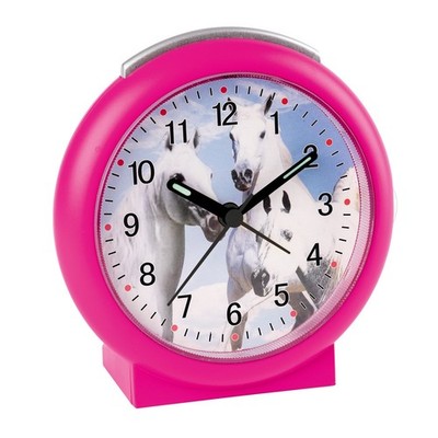 Atlanta Top-Marke Quarz Wecker  Analog Leise Weckwiederholung Licht  2121/8