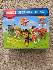 Paw Patrol Phonics Box 12 Book Set Step into Reading - Beginner - New reader