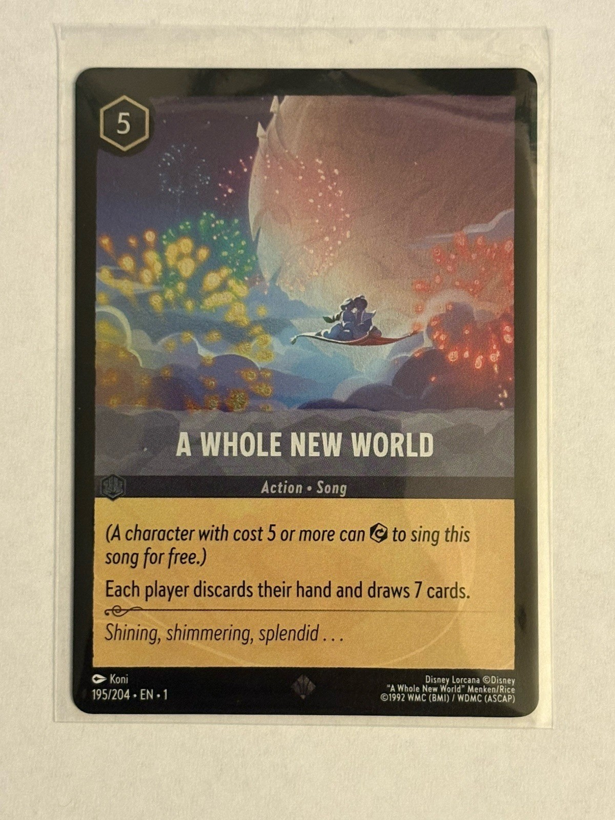 a whole new world lorcana card MTG Commander EDH Lightning, Army of One 100 Magic Cards Custom – Moonveil  Games main image 1