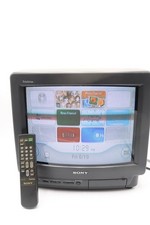 Sony Trinitron CRT TV KV-13M10 13" Retro Gaming Monitor w/Remote - TESTED