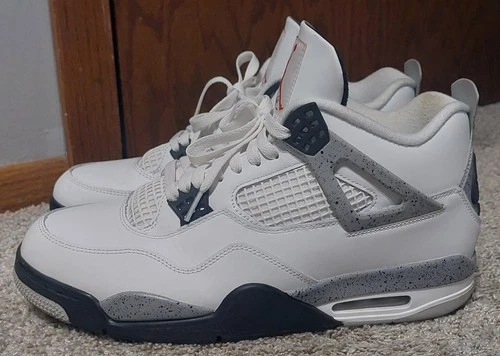 Size 12 - Air Jordan 4 Retro OG 2025 White Cement
