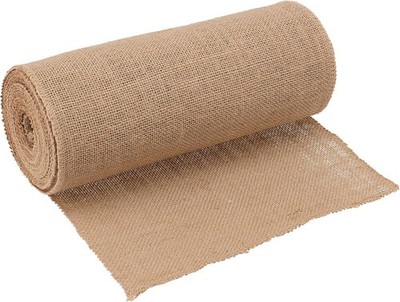 SINJEUN 30 cm × 20 m Natur Hessische Stoffrolle, Polster 22 Meter Rolle 