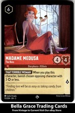 Madame Medusa - The Boss #112/204 Into the Inklands Disney lorcana Super Rare