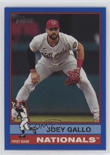 2025 Topps Heritage Dark Blue Border Joey Gallo #72 1a7j