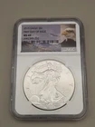 2015 $1 American Silver Eagle First Day Of Issue NGC MS69