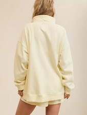 Aerie Oh Snap Sweatshirt, Cozy Yellow