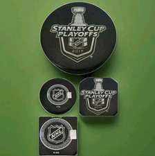 2017 STANLEY CUP PLAYOFFS INGLASCO OFFICIAL HOCKEY PUCK made in 🇸🇰 