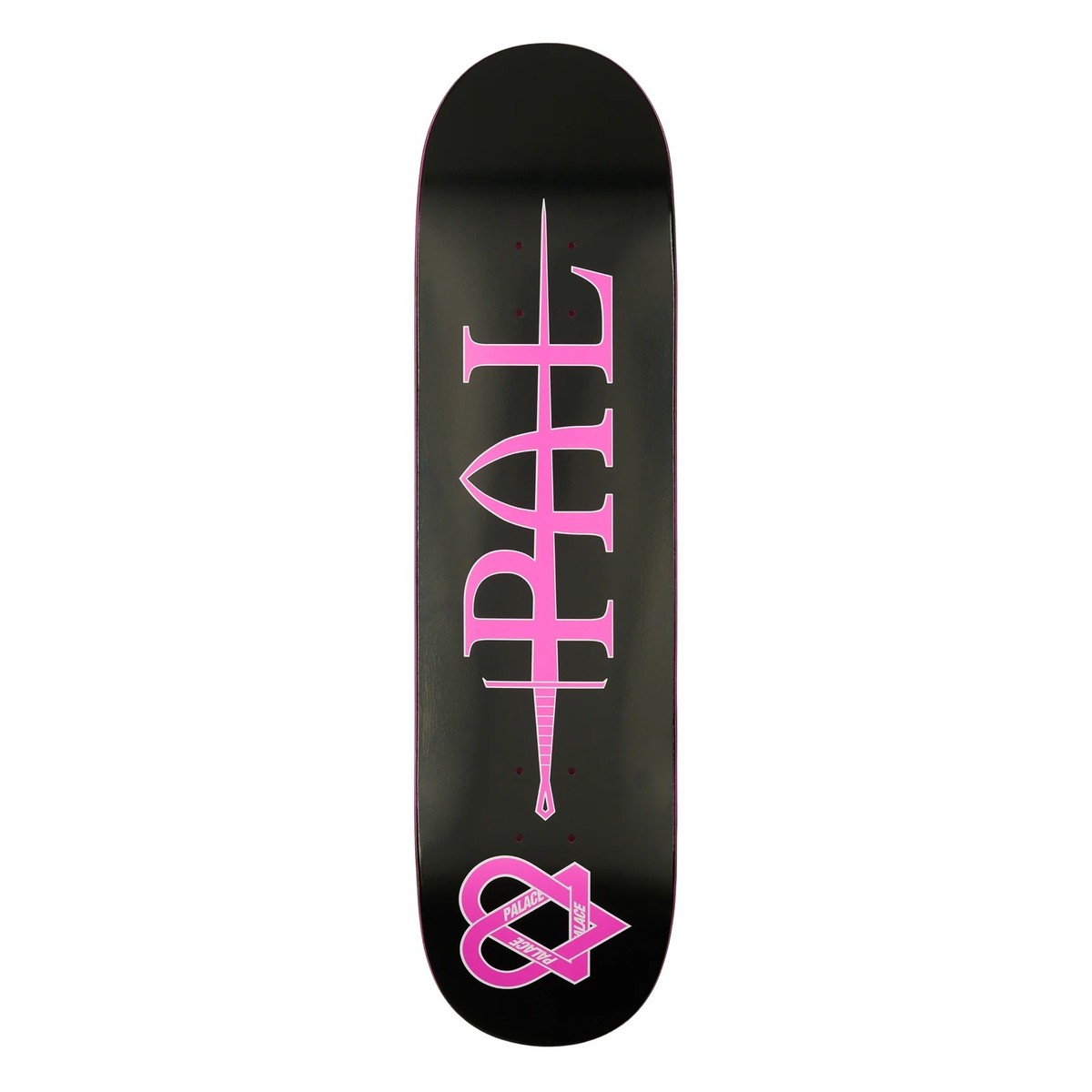 Palace x HIM TRI-GRAM Heartagram Skateboard Deck | eBay