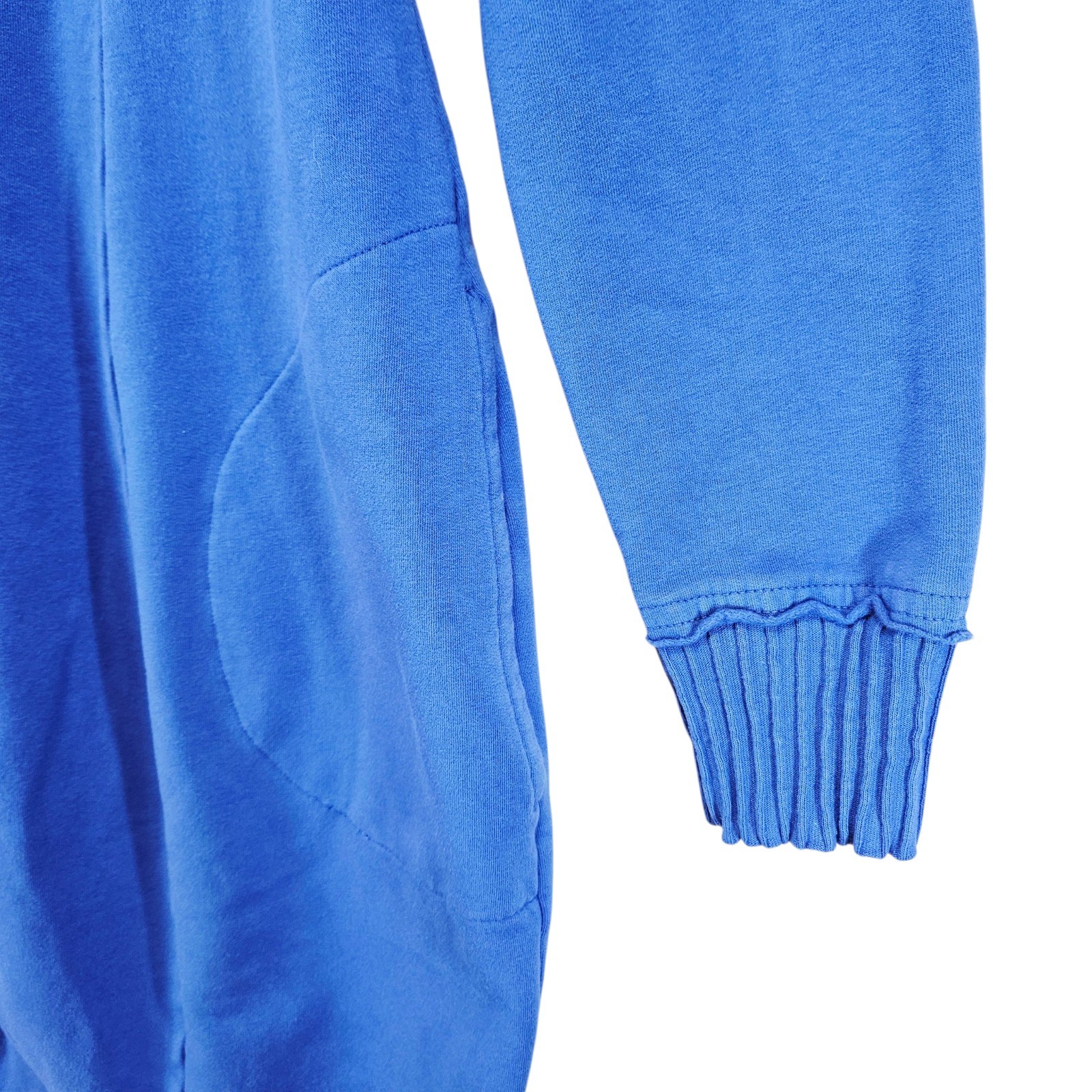 Fenini Periwinkle Bee Jacket Button Down Sweatshi… - image 7