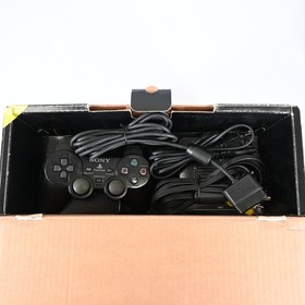 ony PlayStation 2 SCPH-50000NB Midnight Black Console w/ Controller Boxed