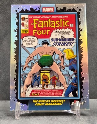 Fantastic Four #14 2026 Topps Finest Fantastic Four Greatest Comic Magazines SSP