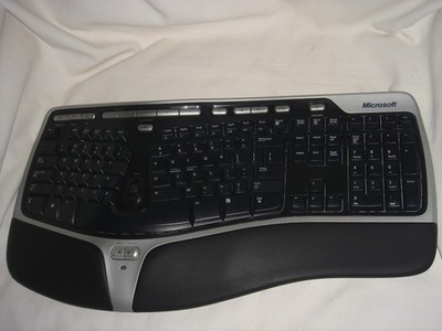 Microsoft Natural Wireless Ergonomic Keyboard 7000 NO USB Dongle