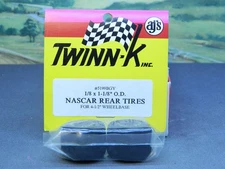 Slot Car 4-1/2" Wheelbase TWINN-K NASCAR REAR TIRES 1/8" X 1-1/8" OD New in Bag